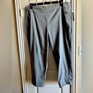 ALLISON DALEY WOMMAN GRAY PANTS TWO FRONT POCKETS